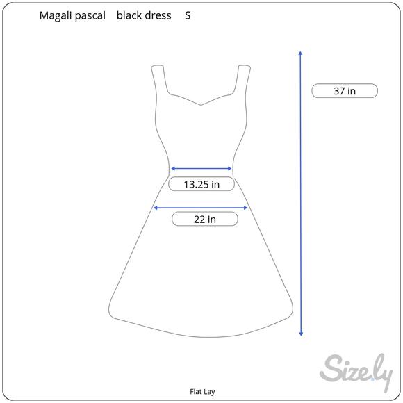 Magali Pascal Vivienne Black Mini Dress Eyelet Lace Detail Backless with Tie S - Picture 9 of 9